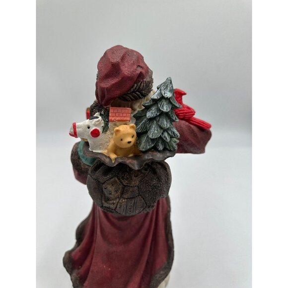 Vintage Cedar Creek Collection Collectible Santa Claus Figurine 12.5" Christmas - Picture 11 of 14